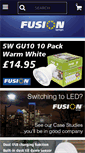Mobile Screenshot of fusion-lamps.co.uk
