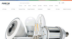 Desktop Screenshot of fusion-lamps.com